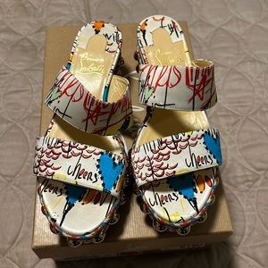 Christian Louboutin Janitag 60 Crepe Satin size 37